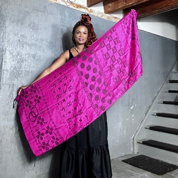 pashmina Accessories - Pashmina Texture Scarf 66 x 27’